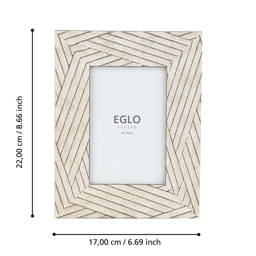 Eglo - Ram za slike 10x15 cm bež