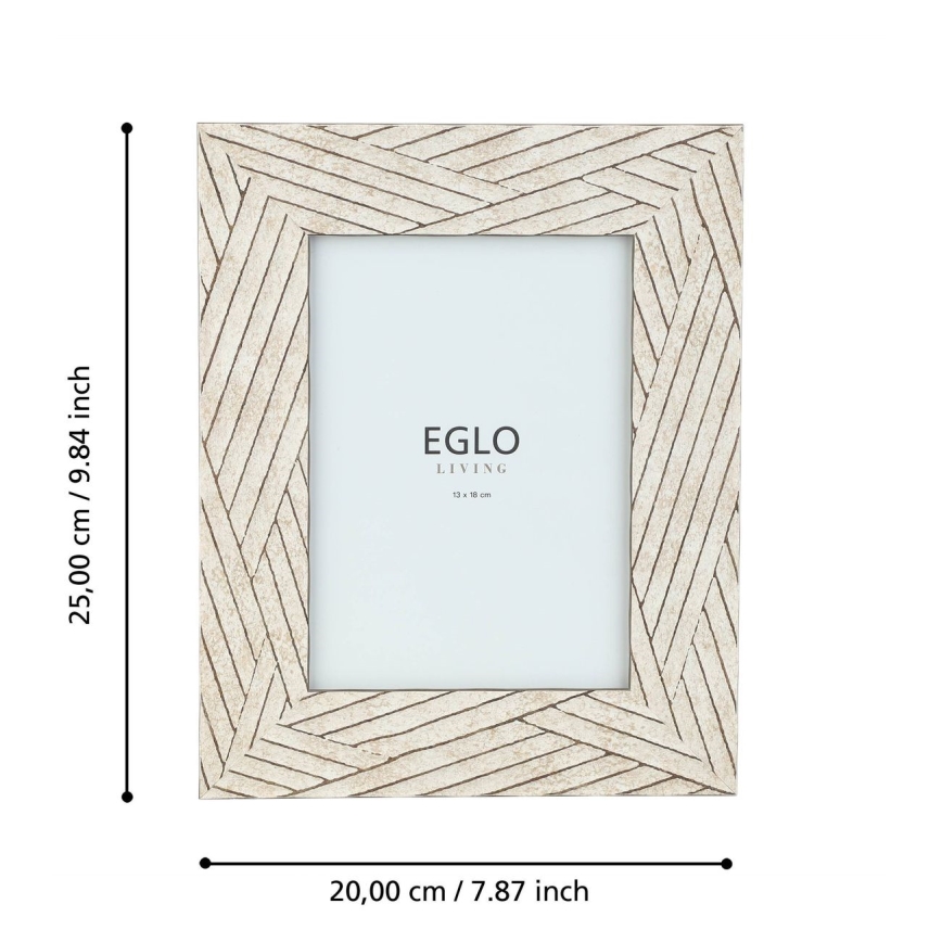 Eglo - Ram za slike 13x18 cm bež