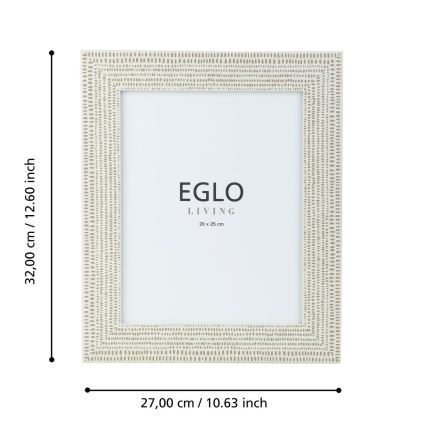 Eglo - Ram za slike 20x25 cm kremasta