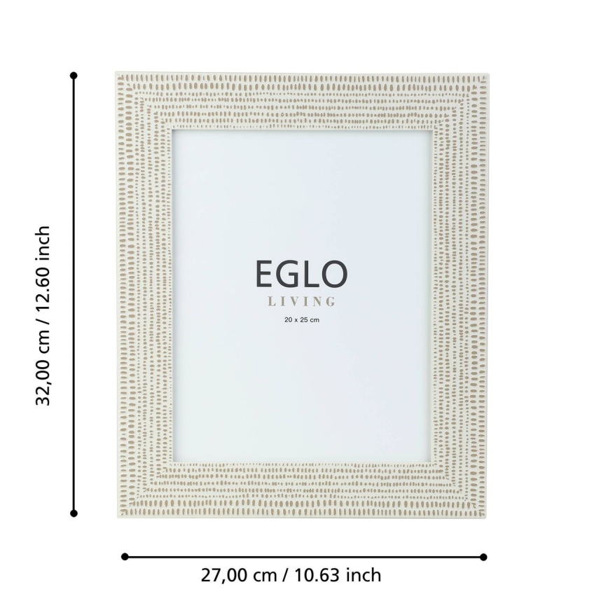 Eglo - Ram za slike 20x25 cm kremasta