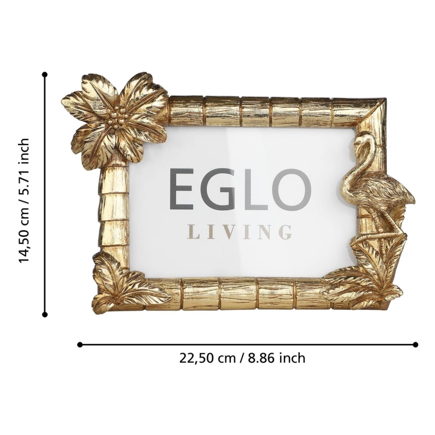 Eglo - Ram za slike 10x15 cm zlatna