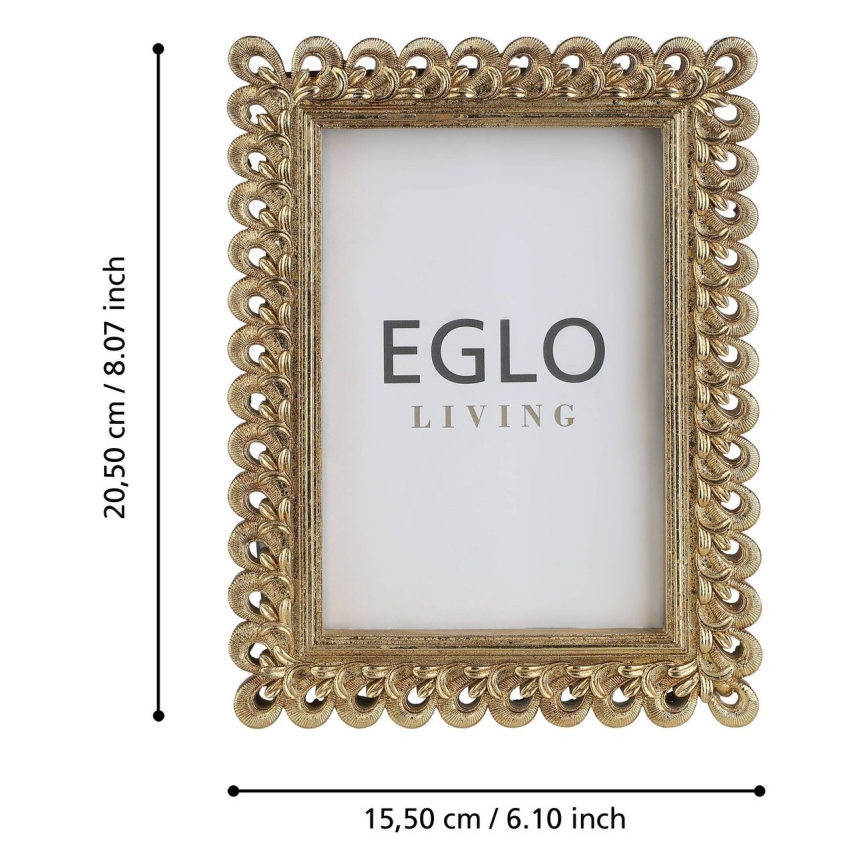 Eglo - Ram za slike 10x15 cm zlatna