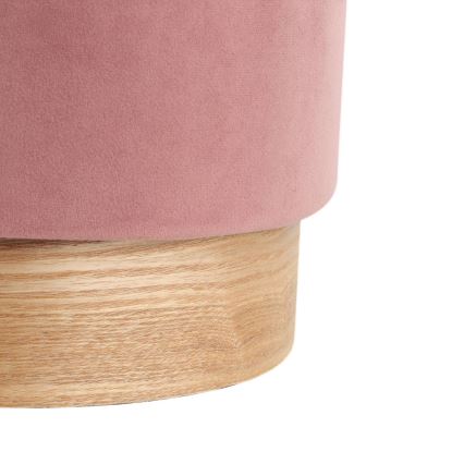 Eglo - Set od 2 taburea, Ø 30,5/37 cm, ružičaste boje