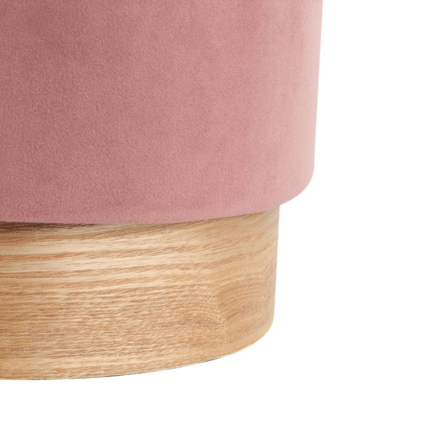 Eglo - Set od 2 taburea, Ø 30,5/37 cm, ružičaste boje