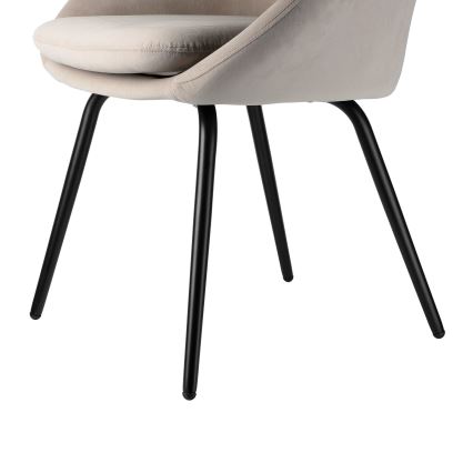 Eglo - Trpezarijska stolica 80x56 cm siva