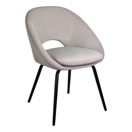 Eglo - Trpezarijska stolica 80x56 cm sivo