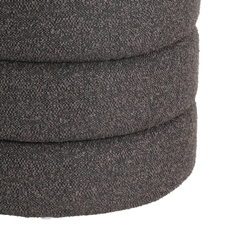 Eglo - SET 2x taburet, prečnik 33,5/40 cm, crne boje