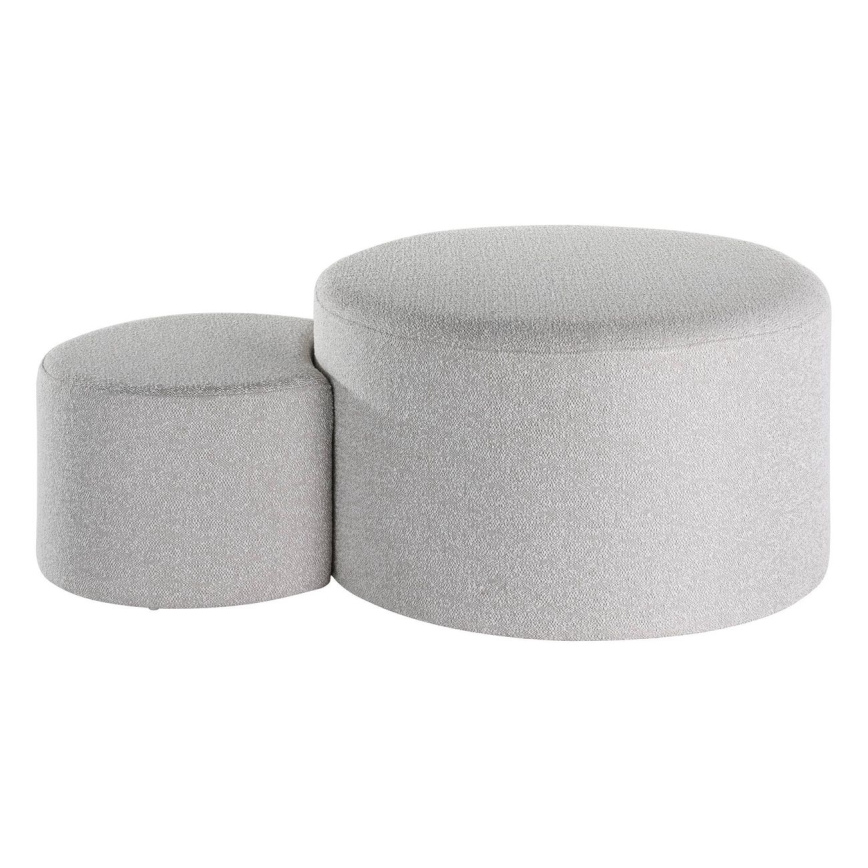 Eglo - Set 2x Hoklica sivo