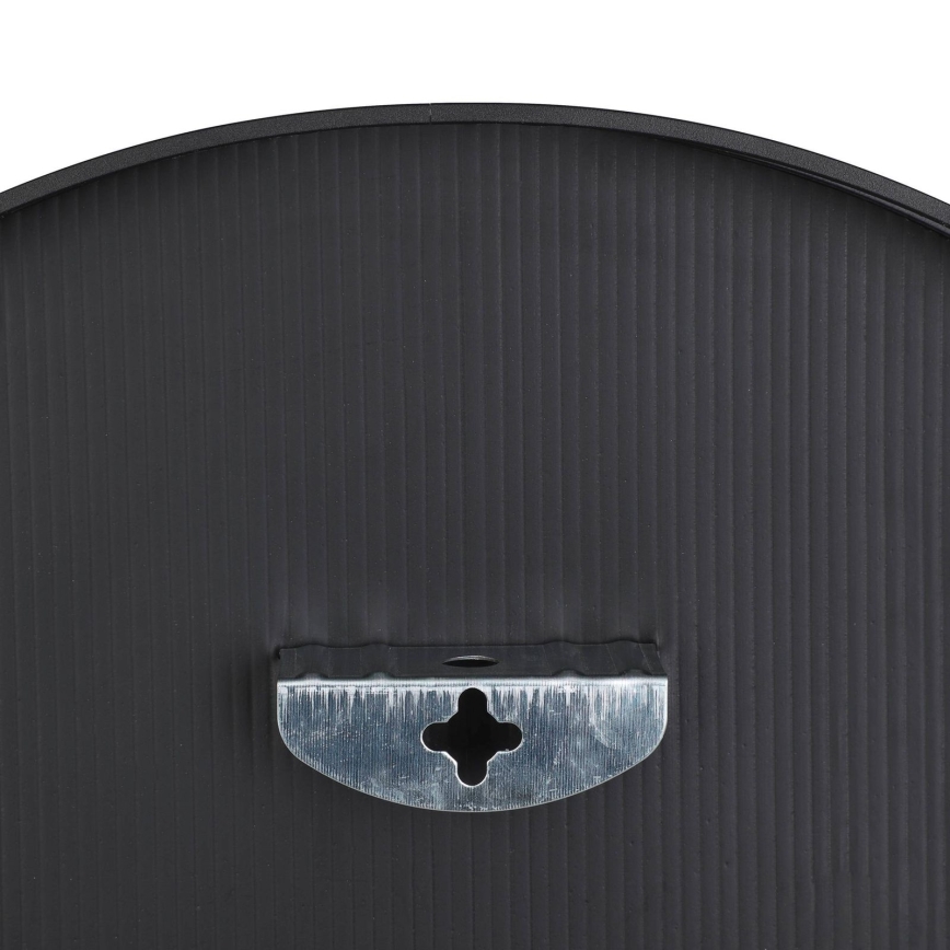 Eglo - Zidno ogledalo prečnika 40 cm, crne boje