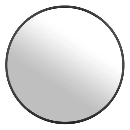 Eglo - Zidno ogledalo prečnika 40 cm, crne boje