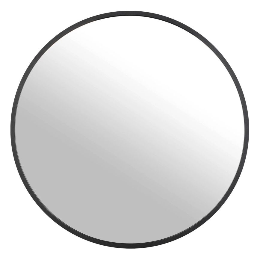 Eglo - Zidno ogledalo prečnika 40 cm, crne boje