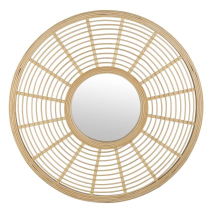 Eglo - Zidno ogledalo prečnika 55 cm, bambus