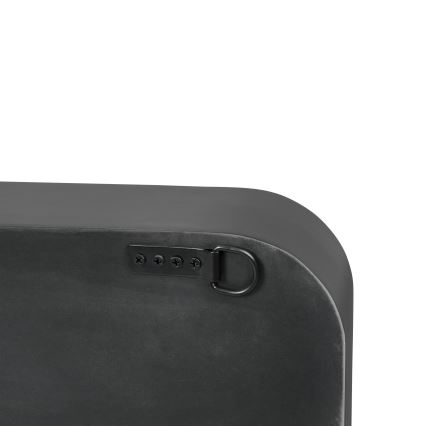 Eglo 425063 - Zidno ogledalo BONTANG 120x60 cm crno/zlatno