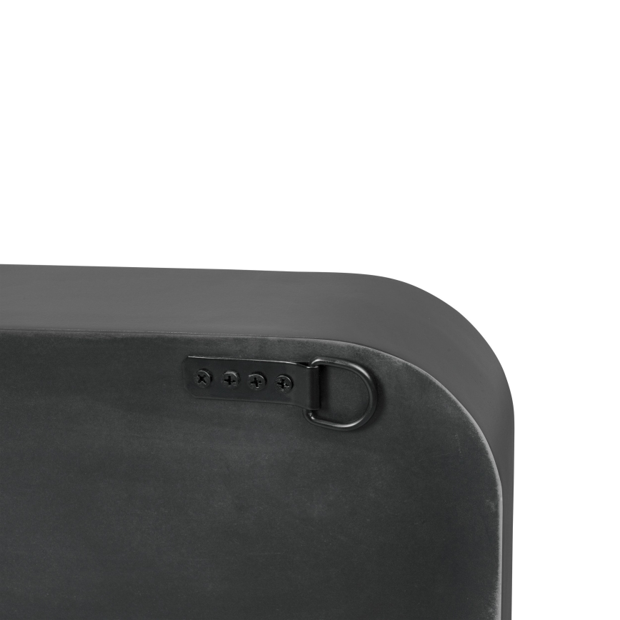 Eglo 425063 - Zidno ogledalo BONTANG 120x60 cm crno/zlatno