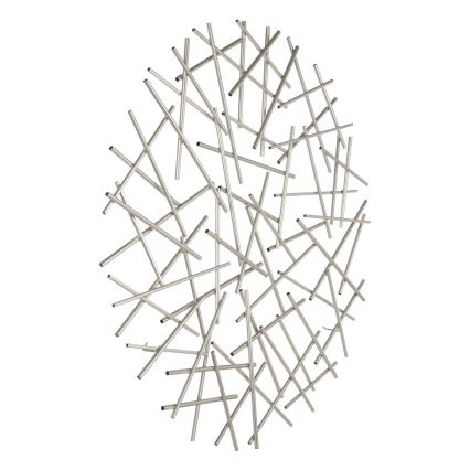 Eglo -  Zidna dekoracija pr. 81 cm krom