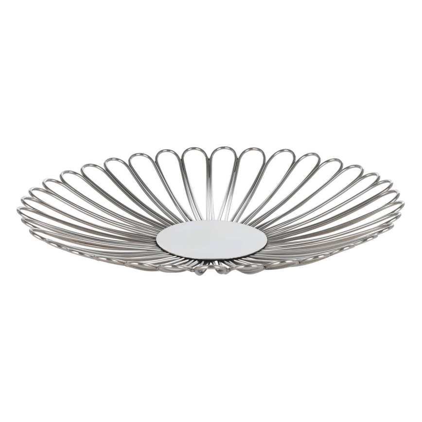Eglo - Dekorativni poslužavnik pr. 40,5 cm krom