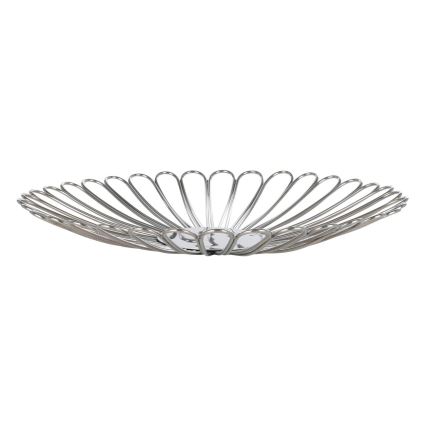 Eglo - Dekorativni poslužavnik pr. 40,5 cm krom