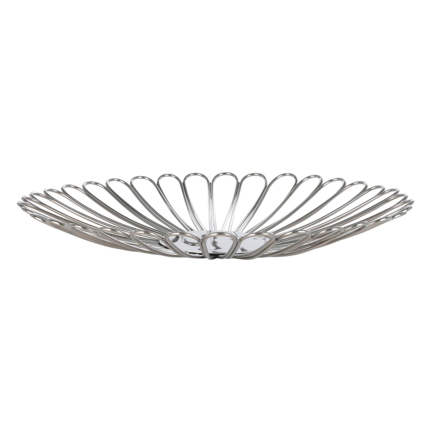 Eglo - Dekorativni poslužavnik pr. 40,5 cm krom
