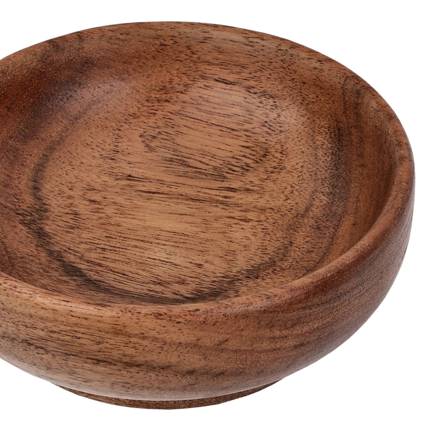 Eglo - Drvena činija pr. 10 cm braon