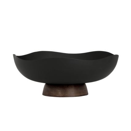 Eglo - Dekorativni poslužavnik pr. 25 cm crno