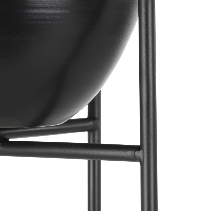 Eglo - Metalna saksija 73x23,5 cm crno