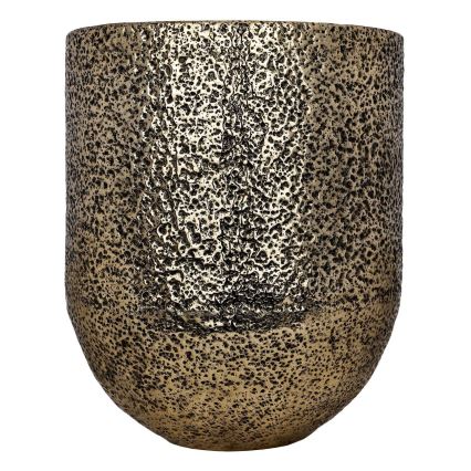 Eglo - Metalna saksija 50x42 cm zlatna