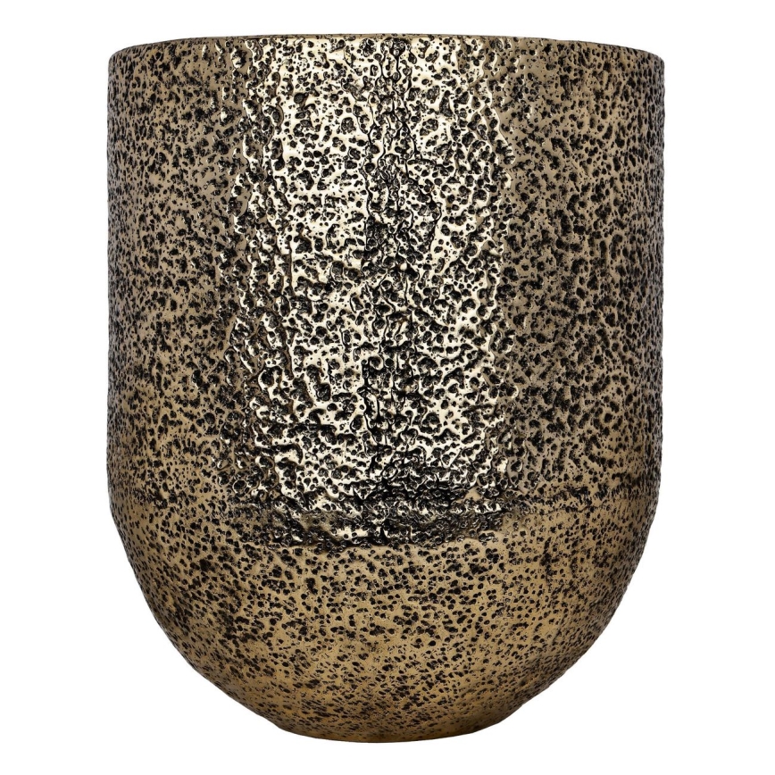 Eglo - Metalna saksija 50x42 cm zlatna