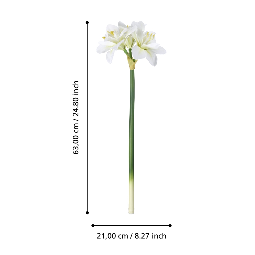 Eglo - Veštački cvet 63 cm bela