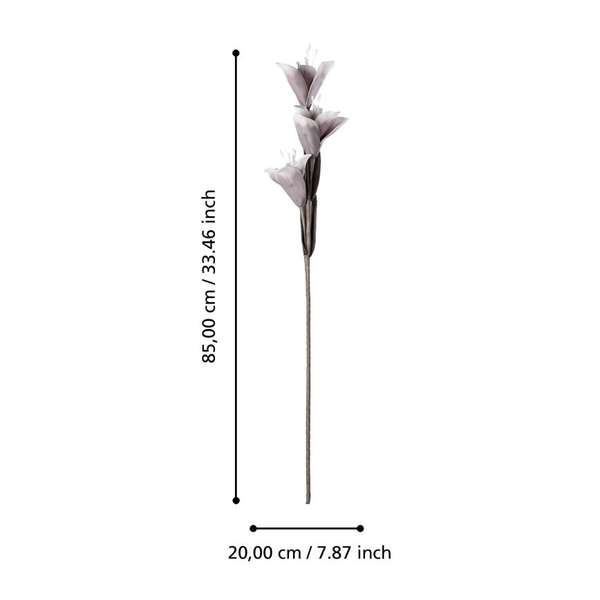 Eglo - Veštački cvet 85 cm ljubičasta
