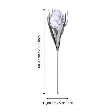 Eglo - Veštački cvet 60 cm ljubičasta