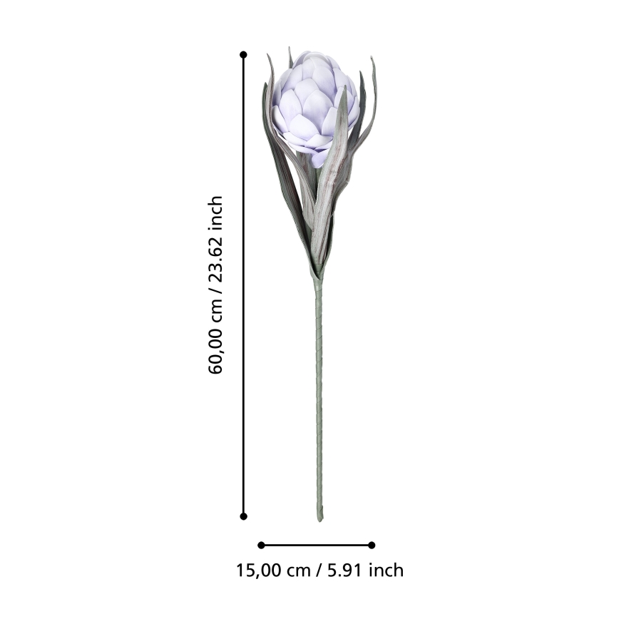 Eglo - Veštački cvet 60 cm ljubičasta