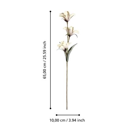 Eglo - Veštački cvet 65 cm bež