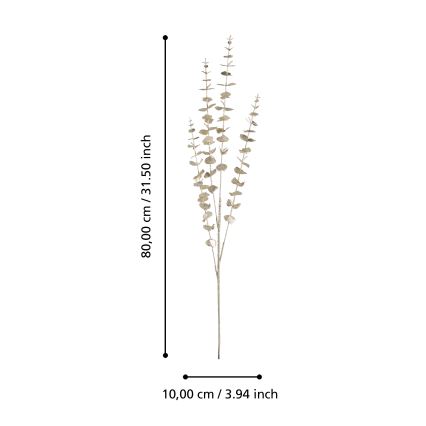 Eglo - Veštački cvet 80 cm zlatna