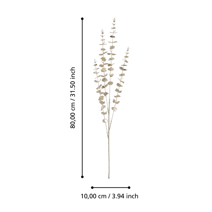 Eglo - Veštački cvet 80 cm zlatna