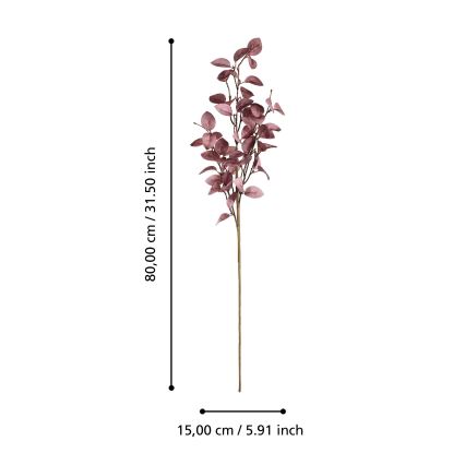 Eglo - Veštački cvet 80 cm roze