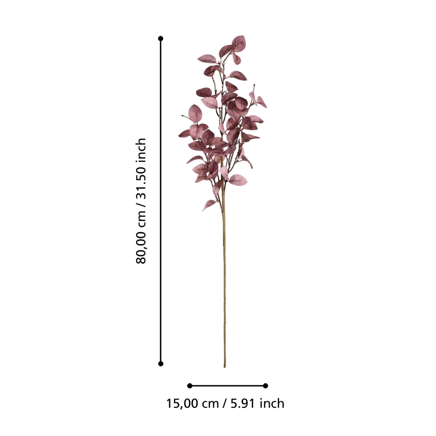 Eglo - Veštački cvet 80 cm roze