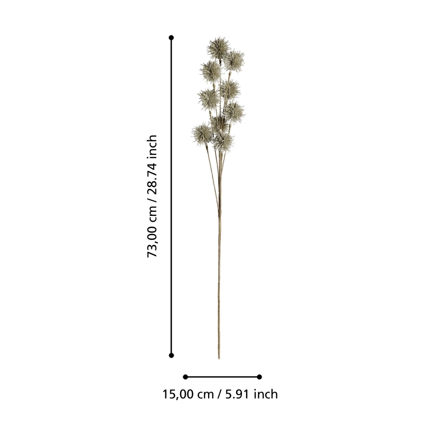 Eglo - Veštački cvet 73 cm zlatna