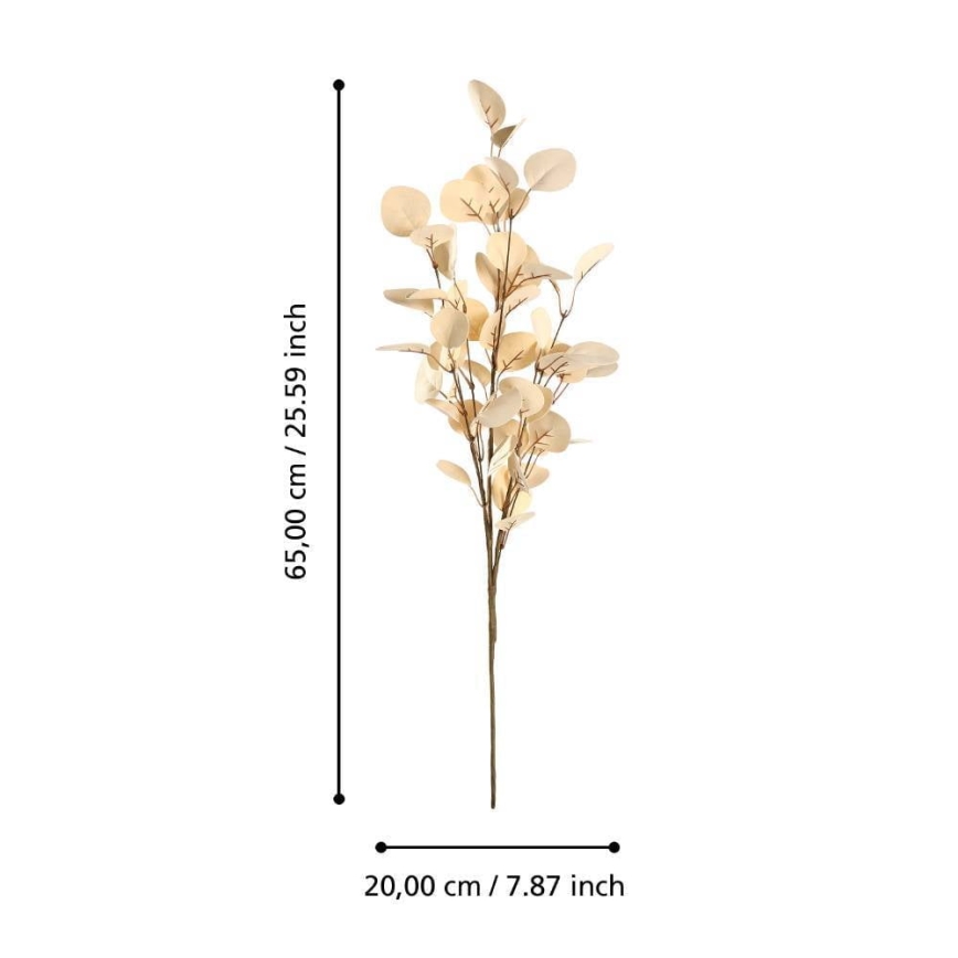 Eglo - Veštački cvet 65 cm zlatna