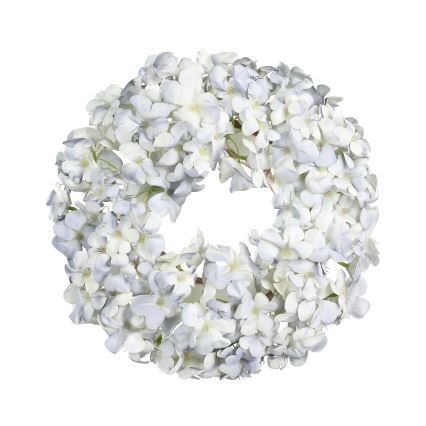 Eglo - Venac od veštačkog cveća pr. 35 cm plava