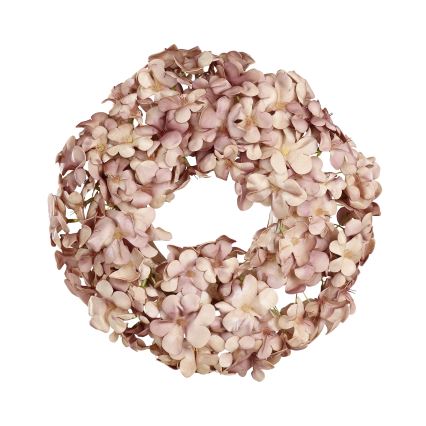 Eglo - Venac od veštačkog cveća pr. 35 cm roze