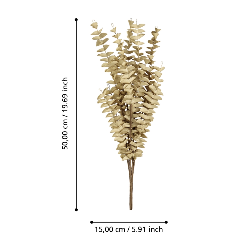 Eglo - Veštački cvet 50 cm bež