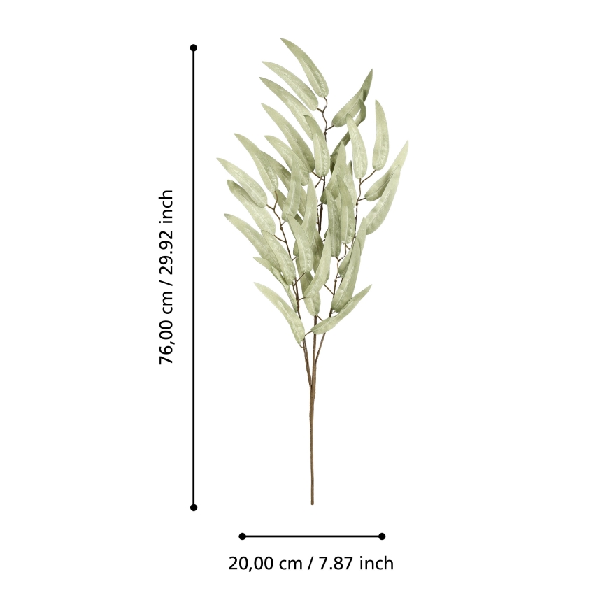 Eglo - Veštački cvet 76 cm zelena