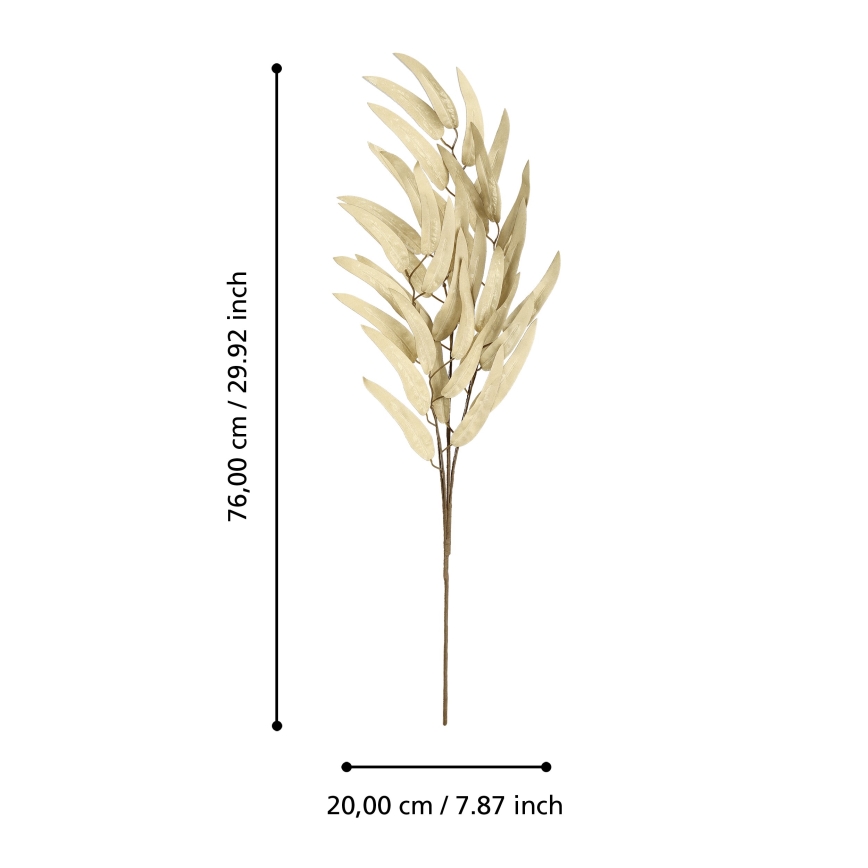 Eglo - Veštački cvet 76 cm bež