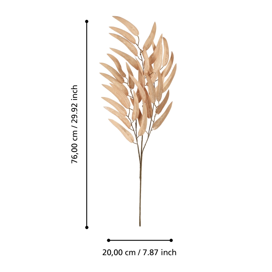 Eglo - Veštački cvet 76 cm narandžasta