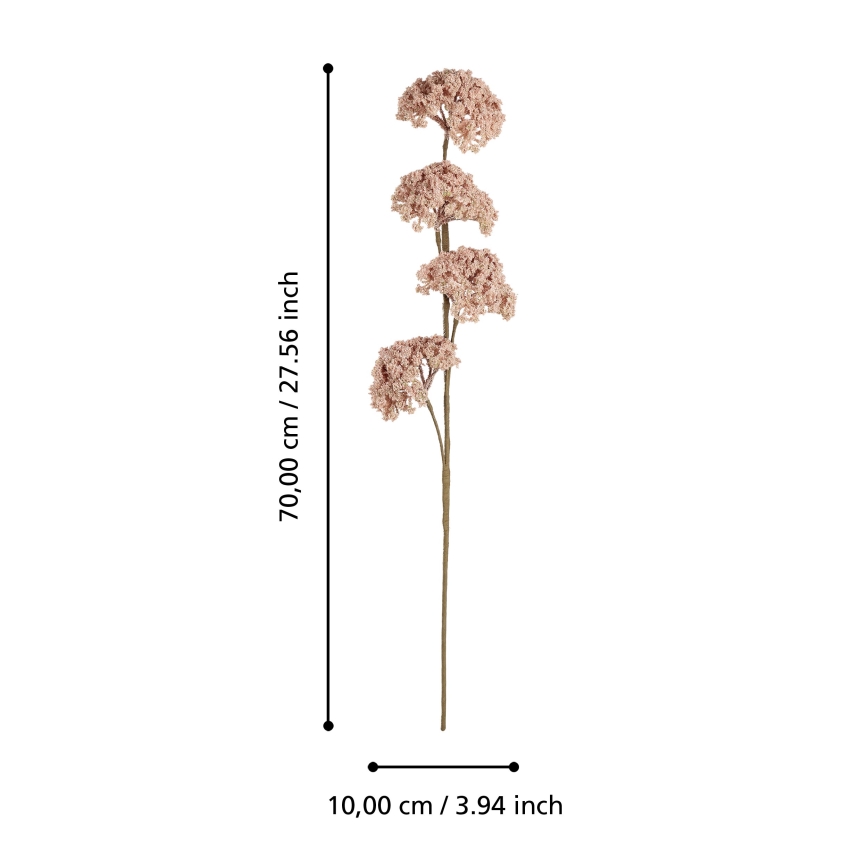 Eglo - Veštački cvet 70 cm roze