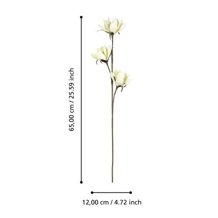 Eglo - Veštački cvet 65 cm žuta