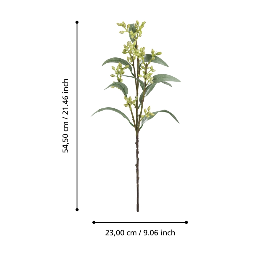 Eglo - Veštački cvet 54,5 cm zelena