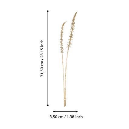 Eglo - Veštački cvet 71,5 cm zlatna
