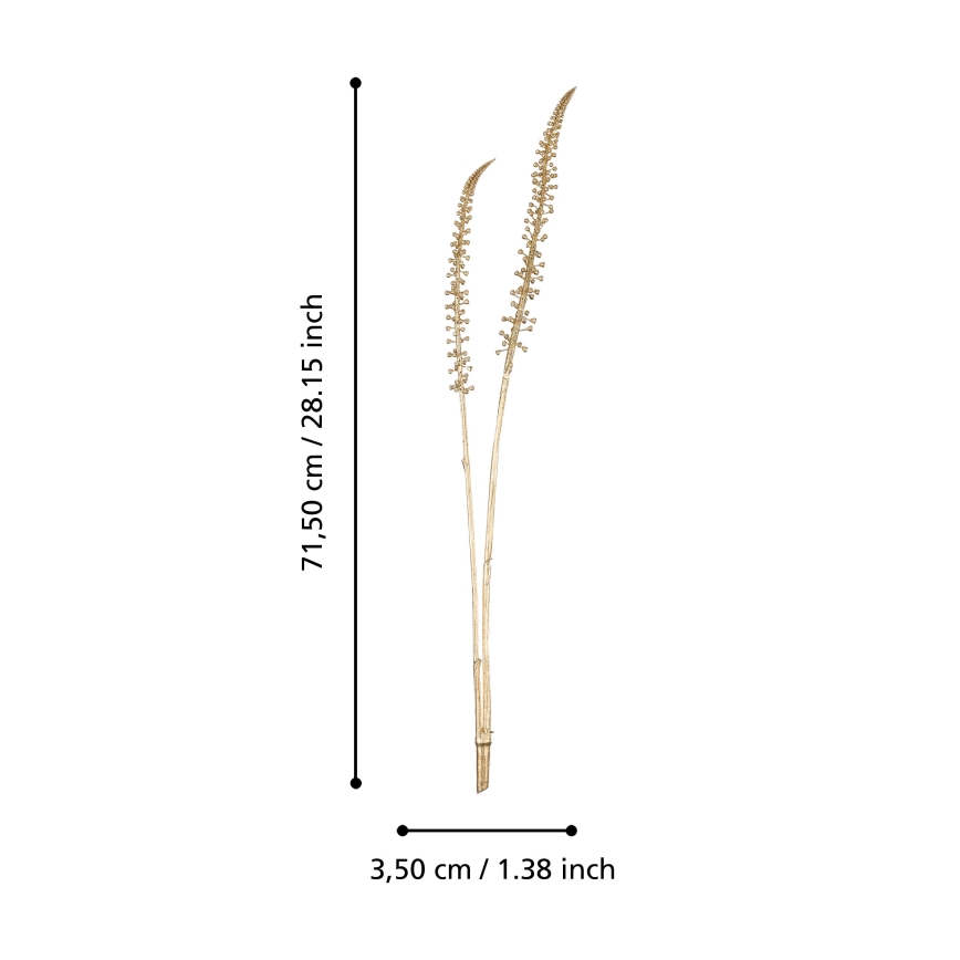 Eglo - Veštački cvet 71,5 cm zlatna