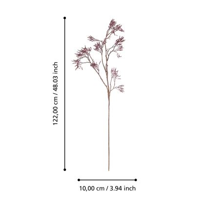 Eglo - Veštački cvet 122 cm ljubičasta